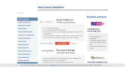 Desktop Screenshot of bankier.bardzoszybko.pl